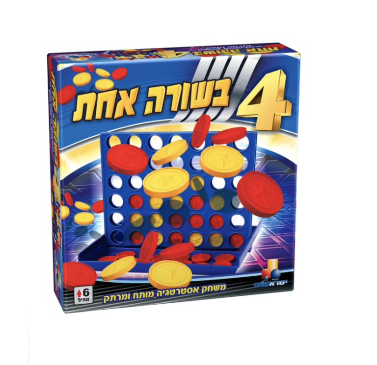 ארבע בשורה משחק חשיבה