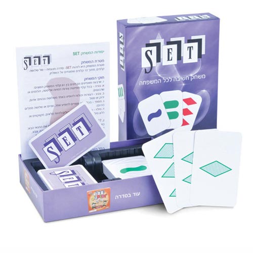 סט משחק לחידוד המחשבה SET